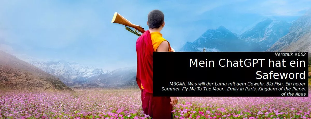 Szenenbild aus dem Film Was will der Lama mit dem Gewehr?